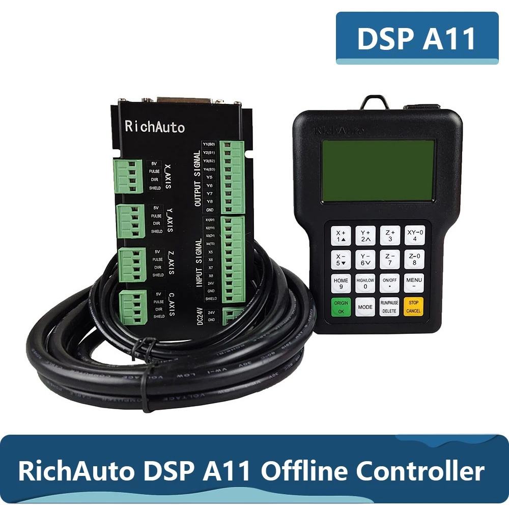 ريتشأوتو DSP A11 نك تحكم A11S  - مراجعة Richauto A11 Dsp Controller 3 Axis وسعره