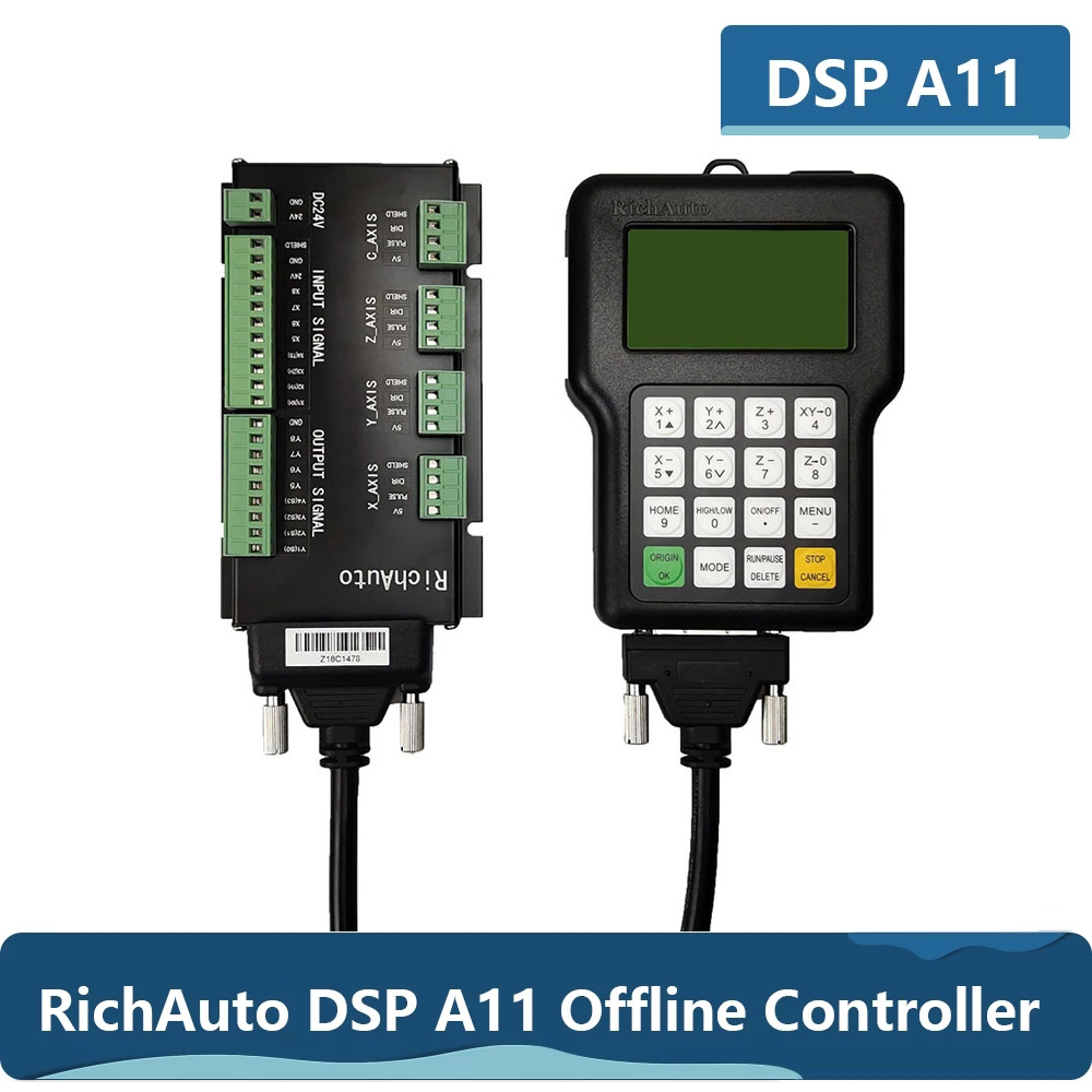 ريتشأوتو DSP A11 نك تحكم A11S  - مراجعة Richauto A11 Dsp Controller 3 Axis وسعره