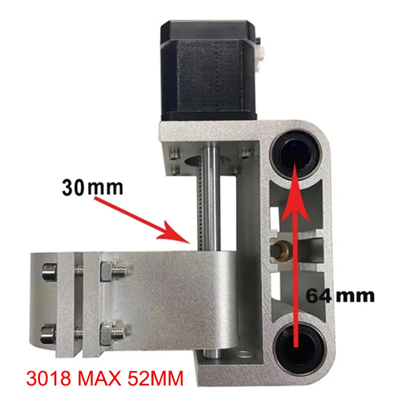 حامل محرك المحور Z لـ CNC 3018 - مراجعة Cnc 3018 Pro Max Metal وسعره