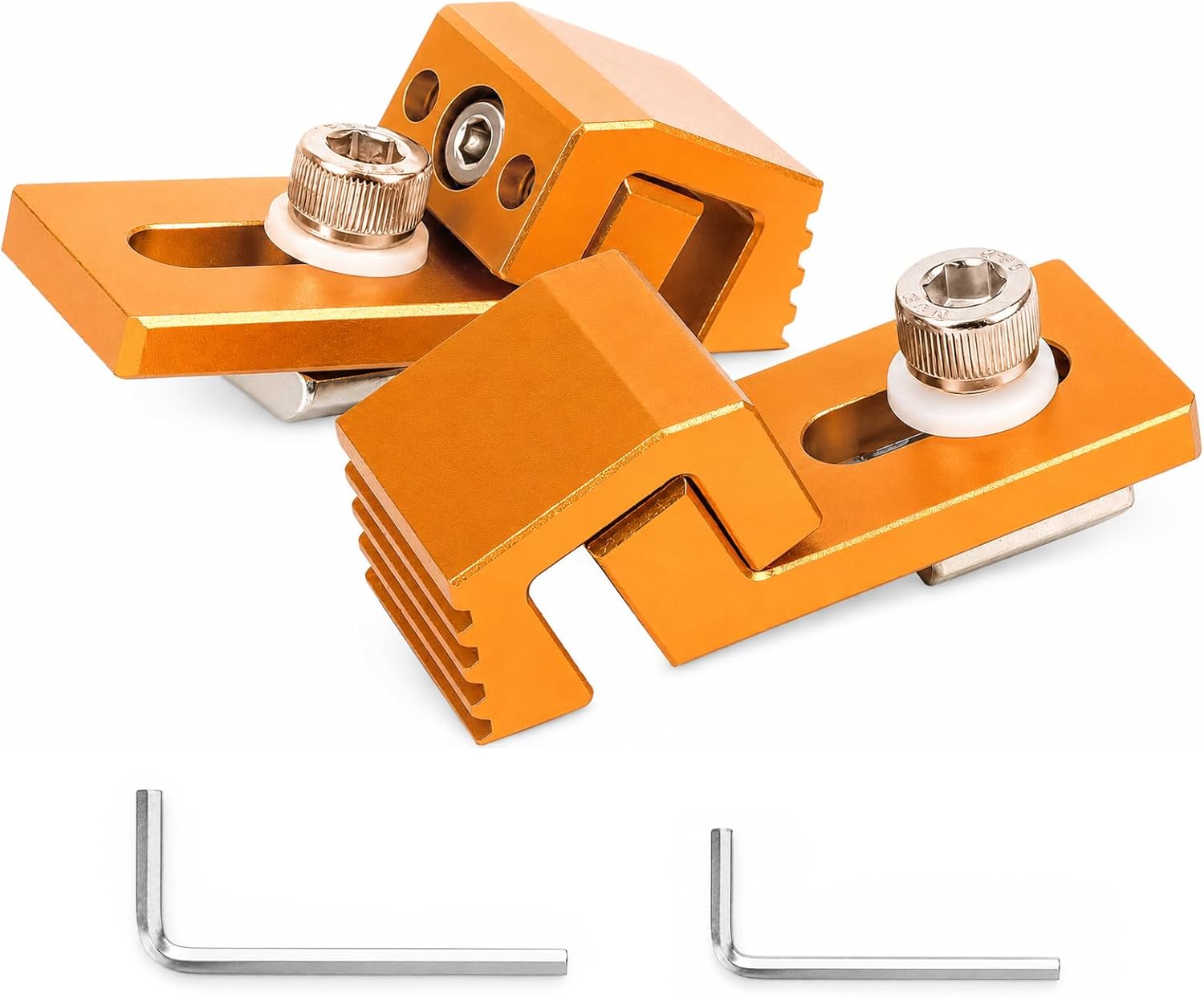 مجموعة من 4 قطع مشابك ألومنيوم - مراجعة Cnc 3018 Pro Max Metal وسعره