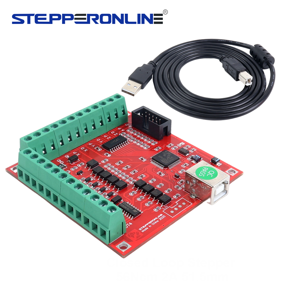4-محور USB CNC لوحة القطع تحكم - مراجعة Mach3 Usb Cnc Controller 4 Axis 100Khz وسعره