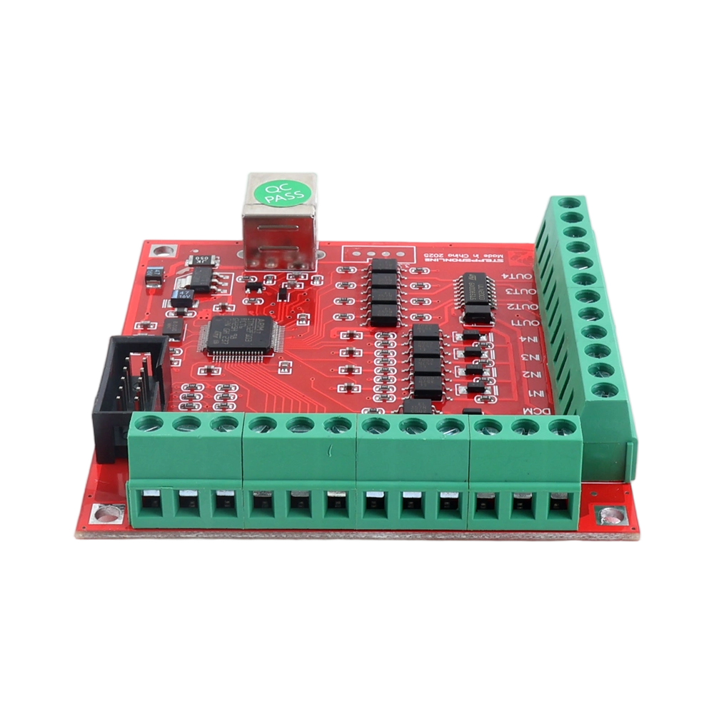 4-محور USB CNC لوحة القطع تحكم - مراجعة Mach3 Usb Cnc Controller 4 Axis 100Khz وسعره
