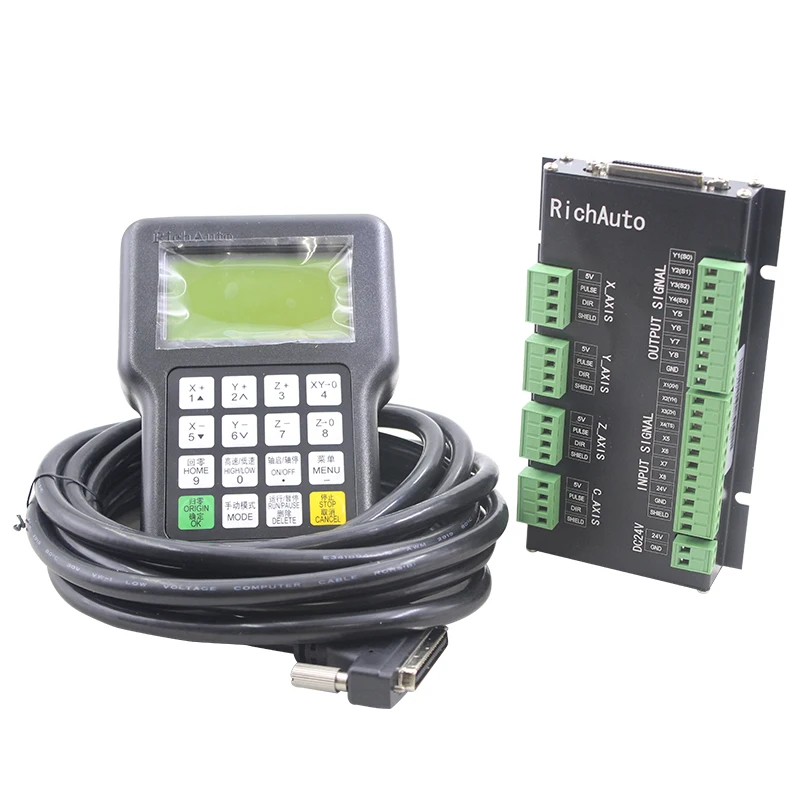 وحدة تحكم Richauto A11 CNC مع  - مراجعة Richauto A11 Dsp Controller 3 Axis وسعره