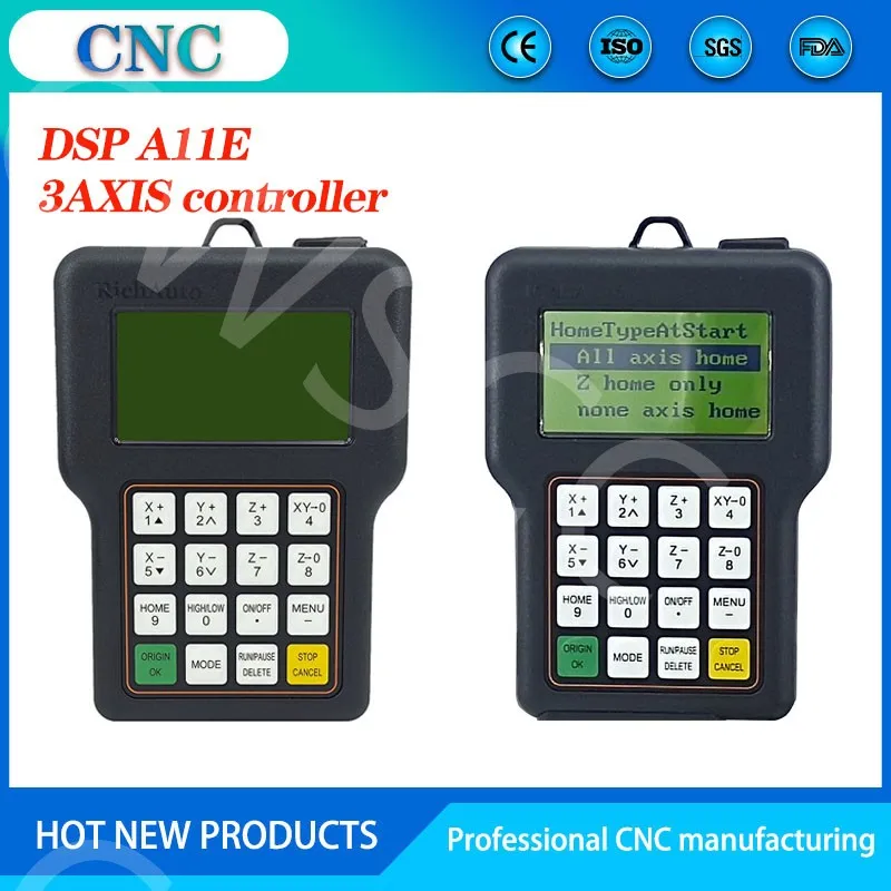 وحدة تحكم RichAuto DSP A11E ثل - مراجعة Richauto A11 Dsp Controller 3 Axis وسعره