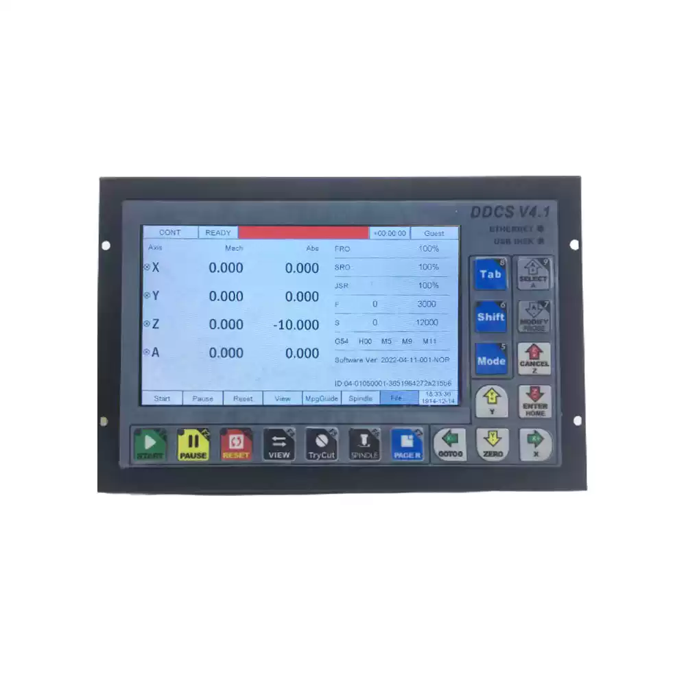 DDCS V4.1 وحدة تحكم الحركة الم - مراجعة Ddcs V4.1 4 Axis Cnc Offline Controller وسعره