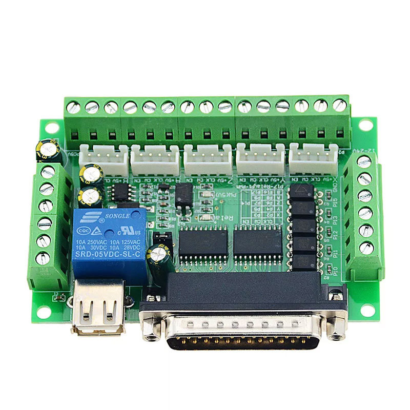5 محور CNC LCD مهايئ لشاشة لوح - مراجعة 5 Axis Cnc Breakout Board Interface Mach3 وسعره