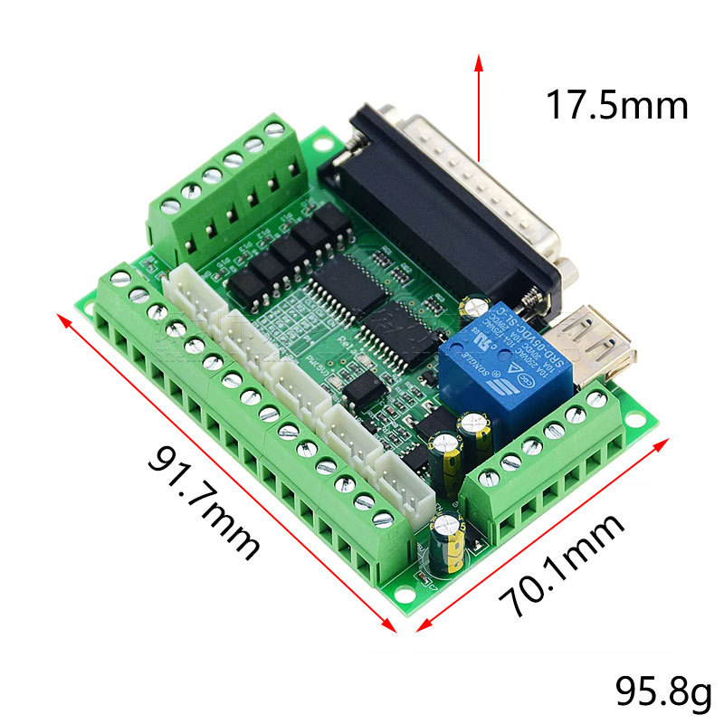 5 محور CNC LCD مهايئ لشاشة لوح - مراجعة 5 Axis Cnc Breakout Board Interface Mach3 وسعره