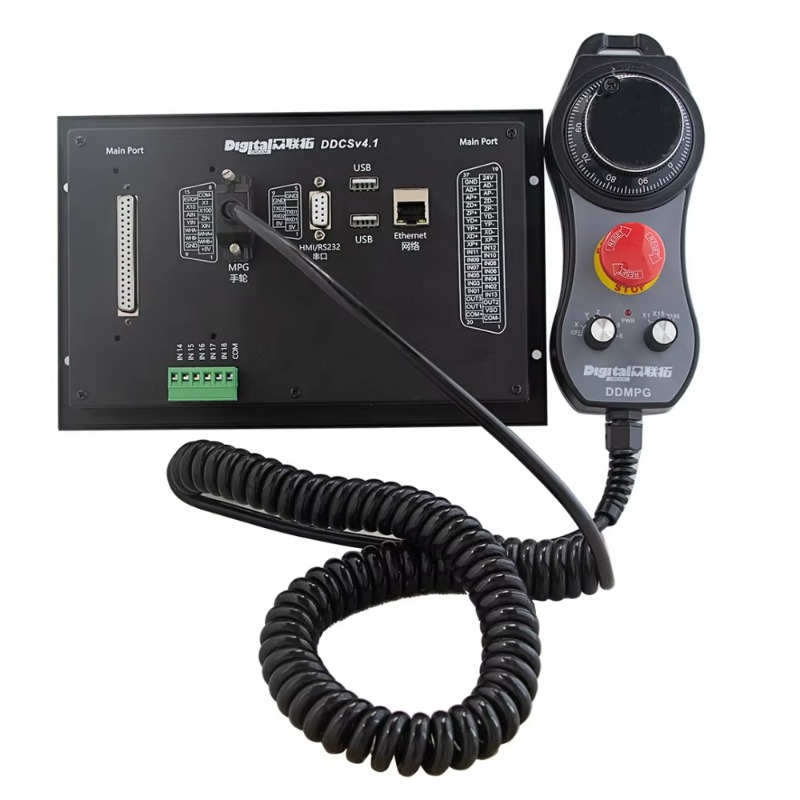 أحدث Ddcs V4.1 3/4 محور وحدة ت - مراجعة Ddcs V4.1 4 Axis Cnc Offline Controller وسعره